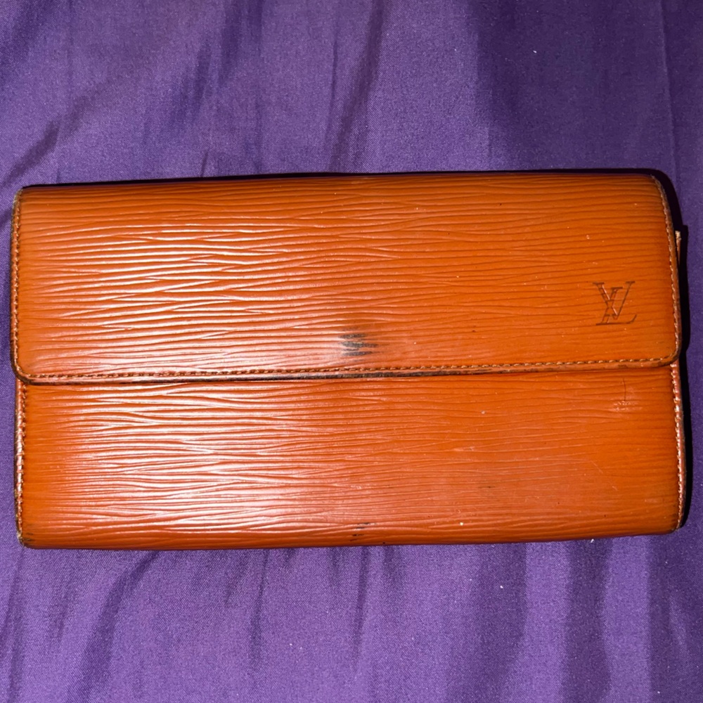 Louis Vuitton Tangerine Leather Accessory
